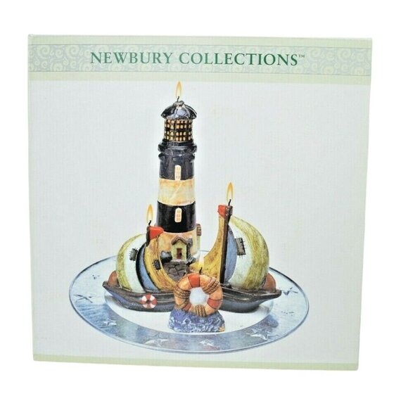 Newbury Collections Lighthouse Display Candle Garden - Picture 1 of 6